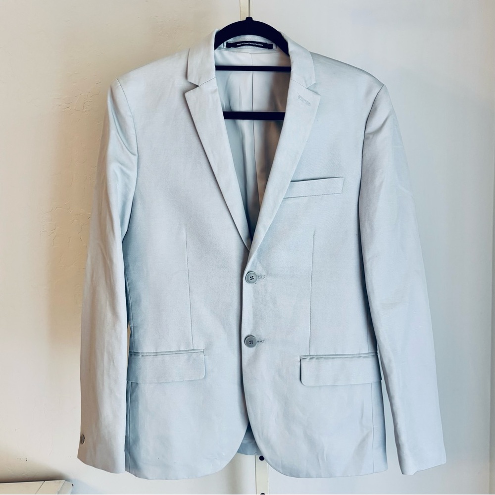 H&M Boys Pale Gray Linen Tailored Blazer, please see
measurements in photos